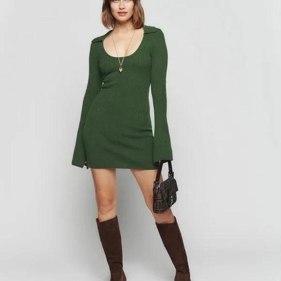 Reformation Dresses & Skirts - NWT REFORMATION Cashmere Farfalle
Sweater Mini Dress